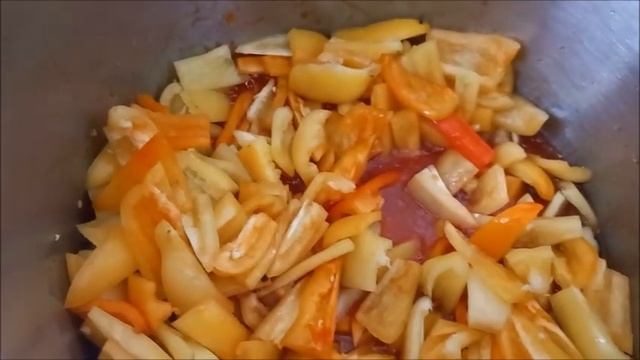 Лечо из болгарских перцев смотреть онлайн