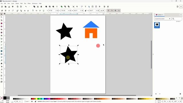 Working with Symbols in Inkscape смотреть онлайн