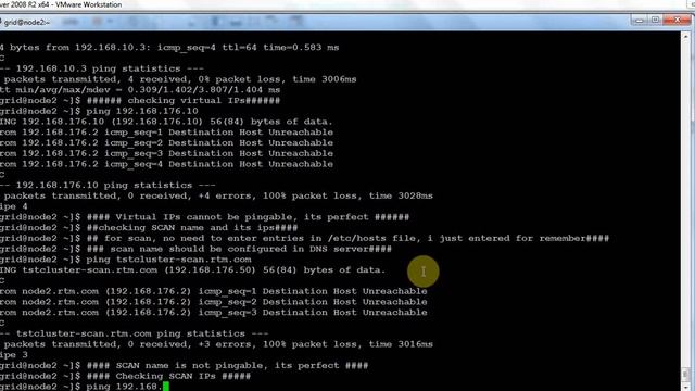 ORACLE RAC Networks CheckingPublic,Private,VIP,SCAN name for pre grid installaion смотреть онлайн