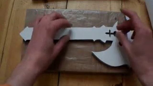 Как сделать томагавк из картона смотреть онлайн