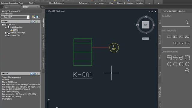 AutoCAD P&ID - sestava symbolů смотреть онлайн