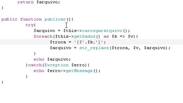 Criando uma classe para Template com PHP смотреть онлайн