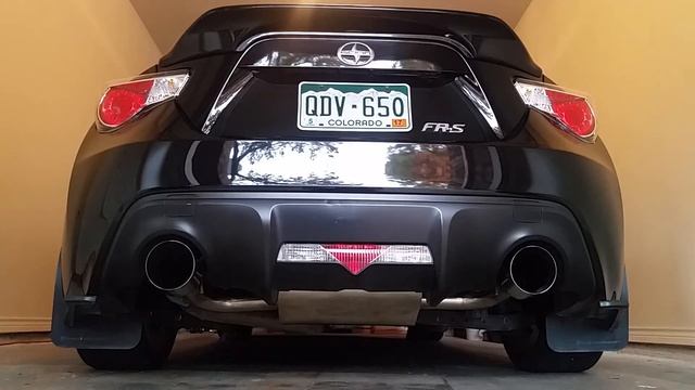Scion FR-S Top Speed Pro Axle Back Exhaust Cold Start смотреть онлайн