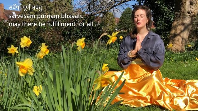 Sanskrit Prayer for Health and Well Being of All | Sarveṣām Svastir Bhavatu смотреть онлайн