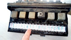 Панель предохранителей ВАЗ - 2107