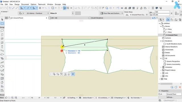 King Bed Custom Archicad 24 смотреть онлайн