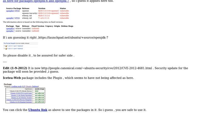 Ubuntu: Does java security flaw affects ubuntu also? (3 Solutions!!) смотреть онлайн