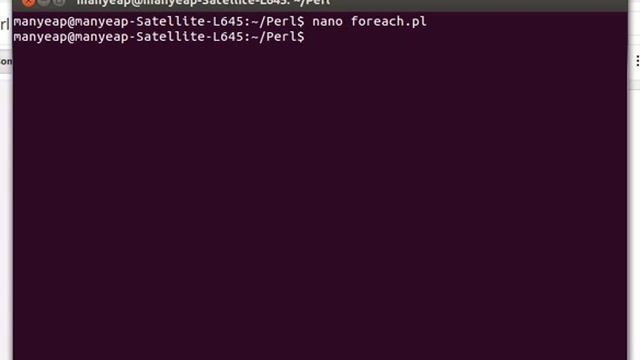 Perl Foreach Loop Example смотреть онлайн
