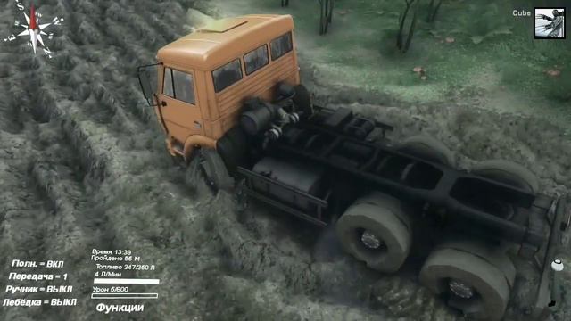 Spintires 1.0 /#36 (Широкая река) смотреть онлайн