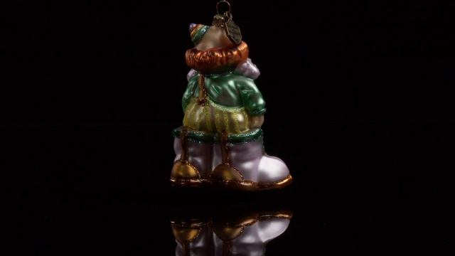 Clown in Pink Shoes by Komozja Family - Glass Christmas Ornament from Poland смотреть онлайн