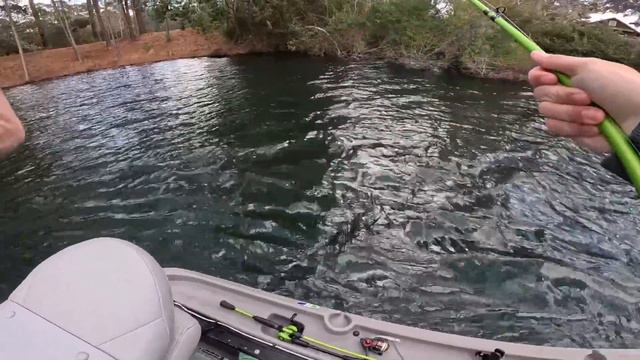 Fishing a BIG Swimbait for MONSTER Fish! смотреть онлайн