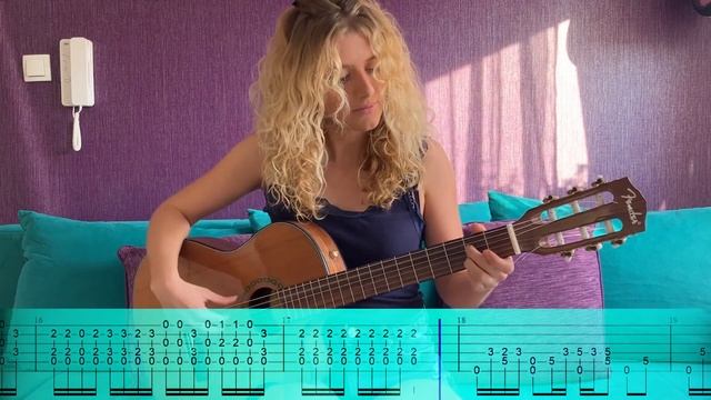 Karl Jenkins- Palladio [Guitar Cover with Tab] смотреть онлайн