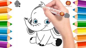 Dessin Elephant ? Coloriage Elephant Animaux Comment dessiner un éléphant Dessin Animaux