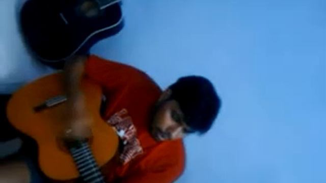 Abhi Abhi cover with yamaha C40 nylon guitar... смотреть онлайн
