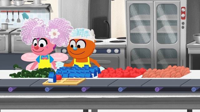 Abby's Amazing Adventures | Cafeteria Lunch | Yummy Food Adventure! смотреть онлайн