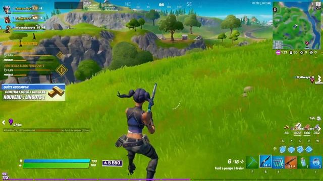 FORTNITE - Top 1, 11 kills en arène div 7 ft. Always & Yakari смотреть онлайн