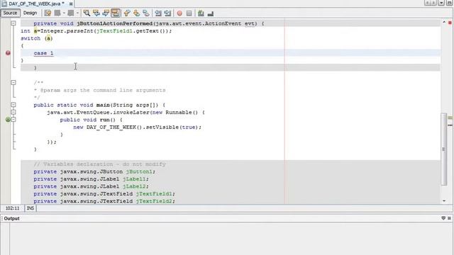 HOW TO CALCULATE DAY OF THE WEEK IN JAVA NETBEANS. смотреть онлайн