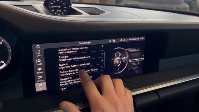 Porsche PCM5 Versionsinfo abrufen смотреть онлайн