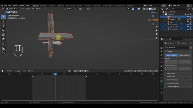 BLENDER 3.6 Шестеренки кручение как в Чарли Чаплине кино смотреть онлайн