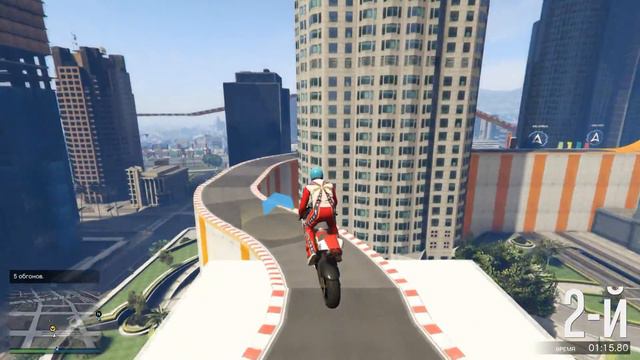 GTA V. Трюк - Птица высокого полета смотреть онлайн