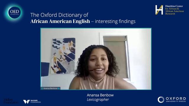Oxford Dictionary of African American English: interesting findings 6 смотреть онлайн