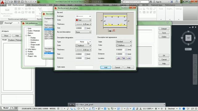 How to set job preference for Autocad Structural Detailing (Khmer Video) смотреть онлайн