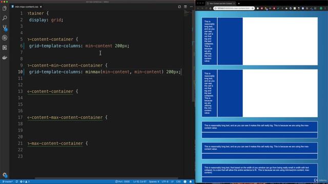 16 Understanding maxcontent and mincontent смотреть онлайн
