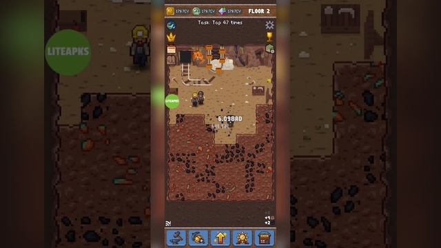 Idle Cave Miner v1.8.1.0 MOD APK смотреть онлайн