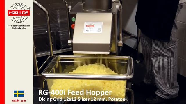 Презентация овощерезки HALLDE RG-400i смотреть онлайн