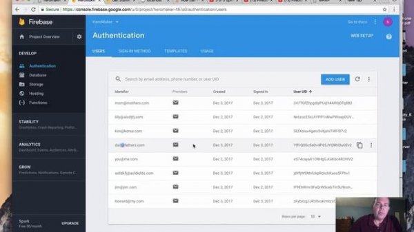 Firebase Web Application 06 - Login Existing User