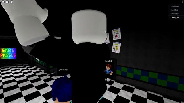 FNaF в роблокс смотреть онлайн