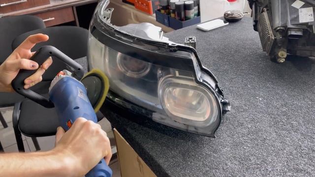 Переделка оптики на примере Range Rover Sport смотреть онлайн