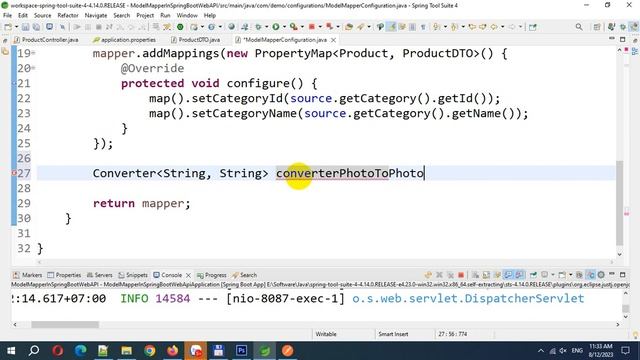 Use Model Mapper in Spring Boot Web API and Spring Data JPA смотреть онлайн