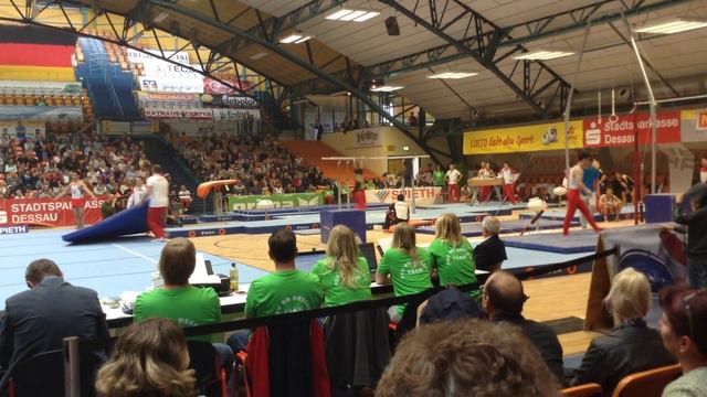 Marcel Nguyen (GER) Parallel Bars @ International Friendly Dessau GER vs SUI vs KOR 10/10/15 смотреть онлайн