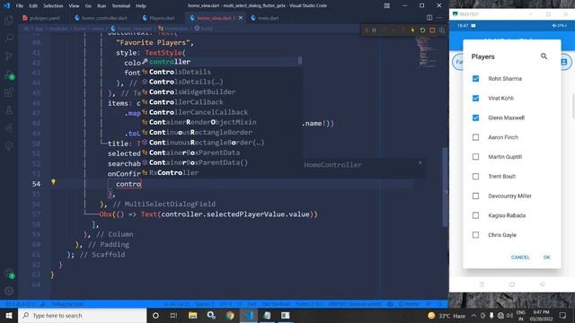 Multi Select Dialog in Flutter using GetX || Flutter || GetX смотреть онлайн