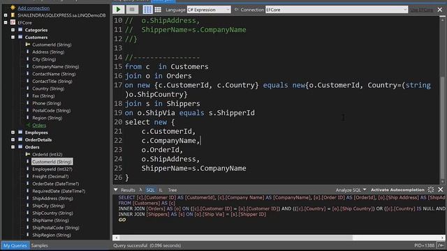 Inner Join, Group Join, & Cross Join with LINQ - C# LINQ Tutorial смотреть онлайн