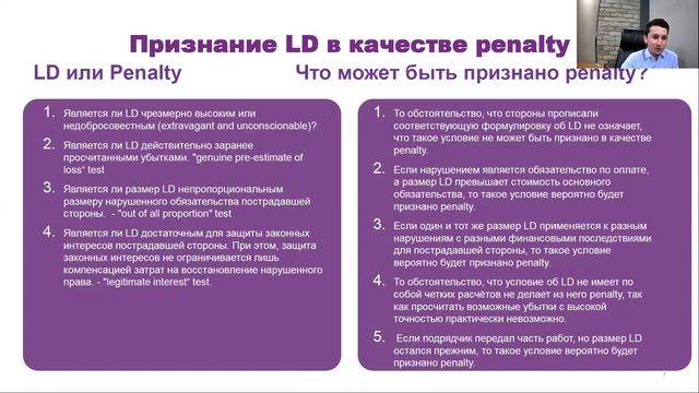 Liquidated Damages (заранее оцененные убытки) в контрактах FIDIC. Применение на практике смотреть онлайн