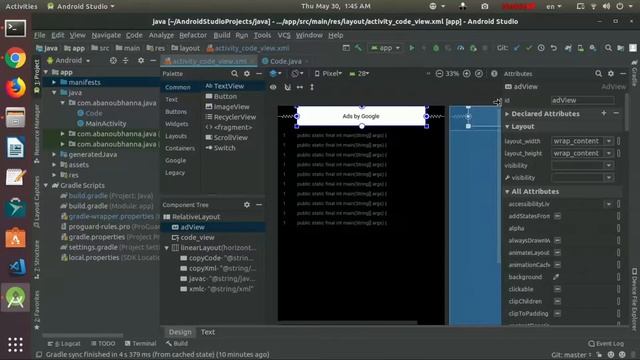 [fix] Required xml attribute adSize was missing смотреть онлайн