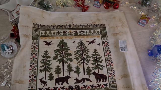 Готовая вышитая работа "Лес изначальный". И немного с выставки Искусство манга. смотреть онлайн