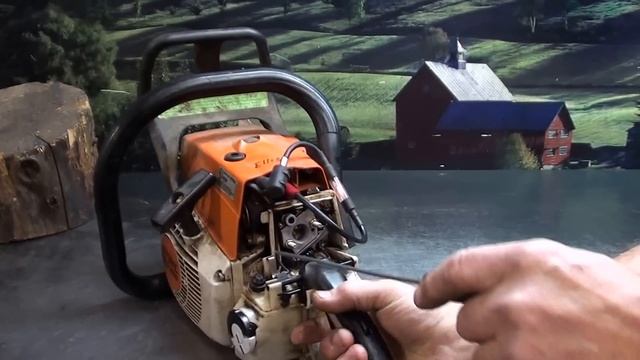 The chainsaw guy shop talk Testing Ignition Stihl MS 260 Chainsaw смотреть онлайн