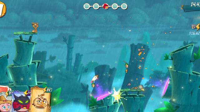 Angry Birds 2 | Level 142 | Hitting Fun | Angry Bird 2 Show смотреть онлайн
