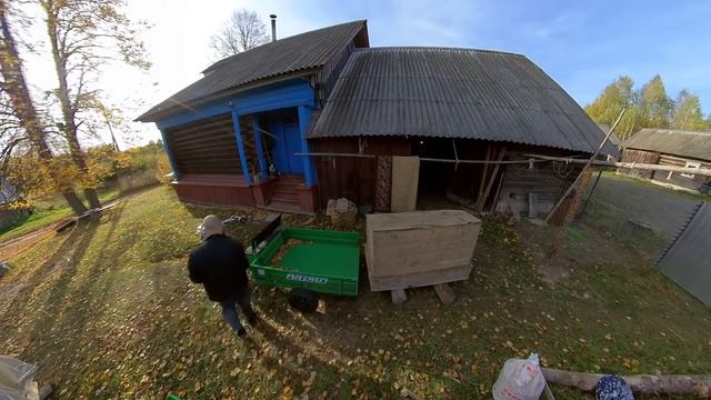 Увожу на зада ларь мотоблоком смотреть онлайн