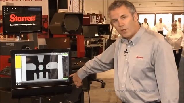 Starrett (USA) Video Measurement System : AVR300 CNC Vision System смотреть онлайн