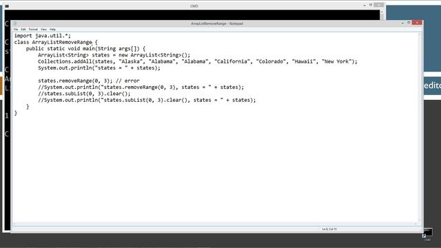 Learn Java Programming - ArrayList removeRange Method Tutorial смотреть онлайн