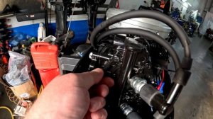 Установка катушки генератора на Tohatsu 9.8