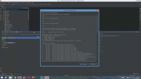 Работа с git - Rebase