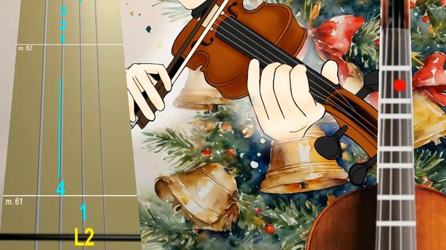 Lindsey Stirling - Carol of the Bells Violin Tab смотреть онлайн