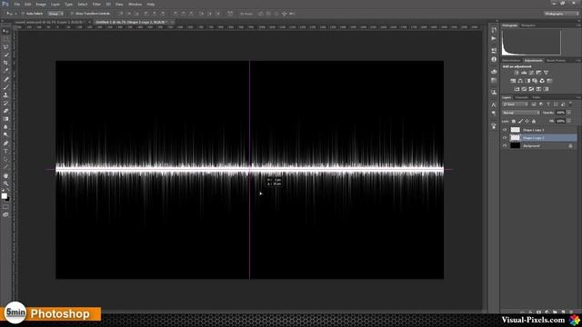 Photoshop Tutorial: How to create a Colorful Sound Wave смотреть онлайн