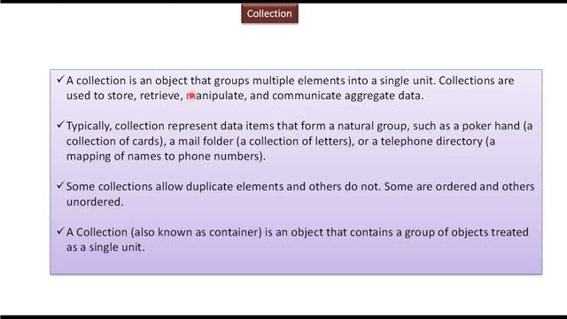 What is Collection? | Java Collection Framework смотреть онлайн
