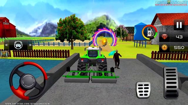 Real Tractor Driving 3D - Farming Farmer Simulator - Android GamePlay смотреть онлайн